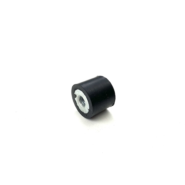 Fairchild Industries Rubber vibration isolator mount, female to female, metric, Natural Rubber 50A, Zinc-plated steel RVI1004-FF50 - main
